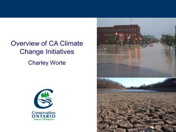 Overview of CA Climate Change Initiatives - Ontario Centre for ...