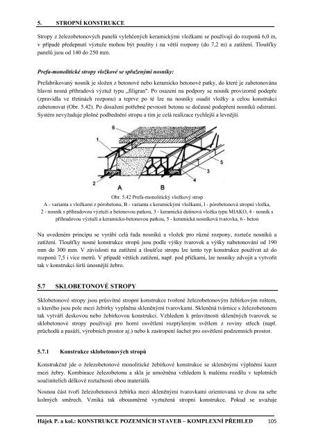 Hájek, P. a kol.: Konstrukce pozemních staveb - komplexní přehled