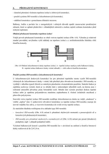 Hájek, P. a kol.: Konstrukce pozemních staveb - komplexní přehled