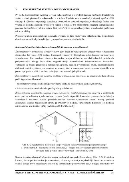 Hájek, P. a kol.: Konstrukce pozemních staveb - komplexní přehled