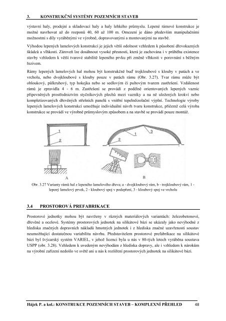 Hájek, P. a kol.: Konstrukce pozemních staveb - komplexní přehled