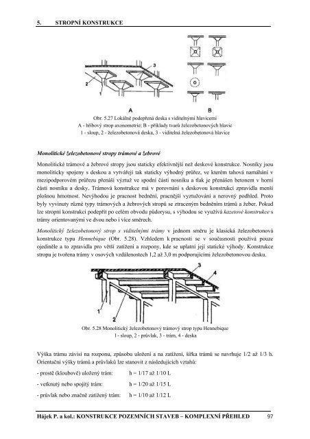 Hájek, P. a kol.: Konstrukce pozemních staveb - komplexní přehled