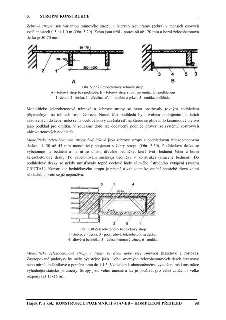 Hájek, P. a kol.: Konstrukce pozemních staveb - komplexní přehled