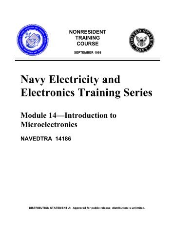 Navy Electricity and Electronics Training Series - Historic Naval ...