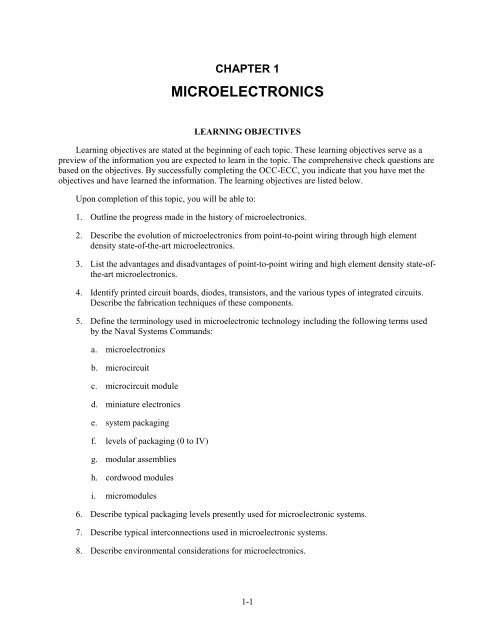 Navy Electricity and Electronics Training Series - Historic Naval ...