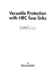 Versatile Protection with HRC fuse links - Fuseco