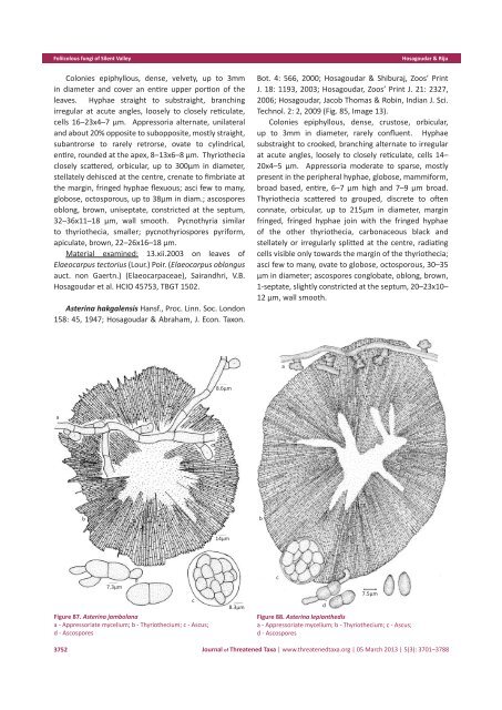 PDF - Journal of Threatened Taxa