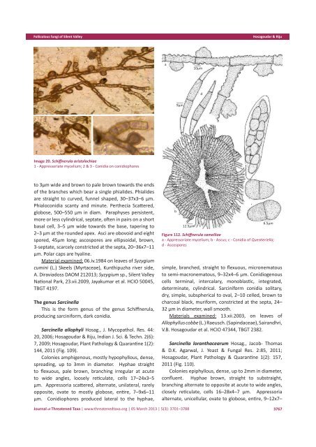 PDF - Journal of Threatened Taxa