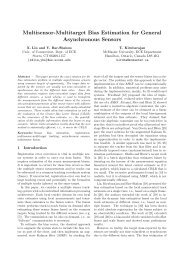 Multisensor-Multitarget Bias Estimation for General ... - CiteSeerX