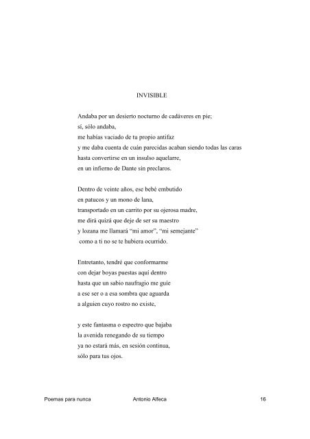 poemas para nunca - Publicatuslibros.com