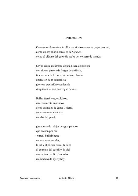 poemas para nunca - Publicatuslibros.com