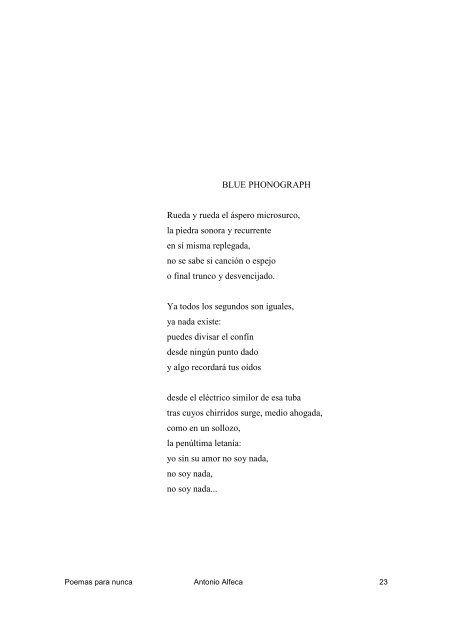 poemas para nunca - Publicatuslibros.com