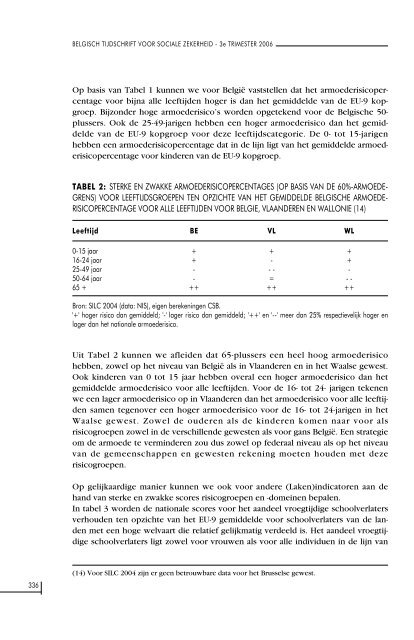 Nummer 3/2006 (.pdf) - FOD Sociale Zekerheid