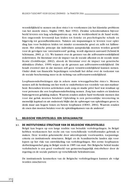 Nummer 3/2006 (.pdf) - FOD Sociale Zekerheid