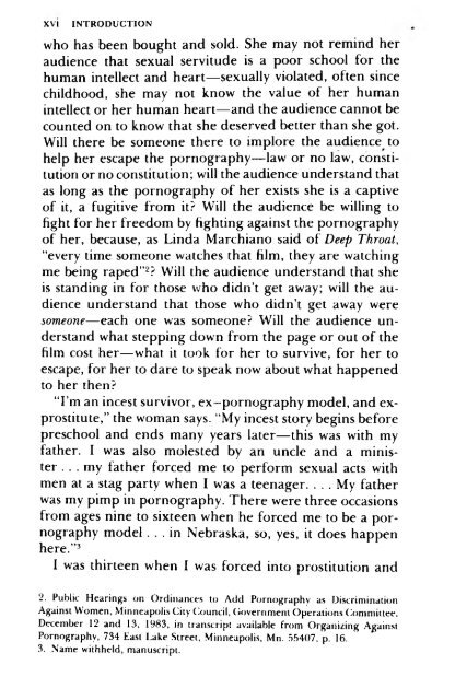 Pornography: Men Possessing Women, by: Andrea ... - Feminish