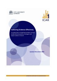 Gathering Evidence Effectively: A rough guide to navigating - ICAR