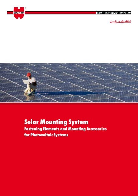 Solar Mounting System - Wurth