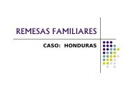 Estudio sobre Remesas en Honduras
