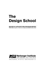 2012 - The Design School - Arizona State University