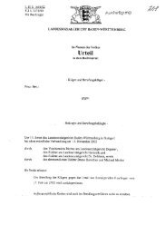 Urteil - Imb-fachverband.de