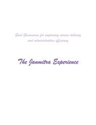 The Janmitra Experience - Gwalior