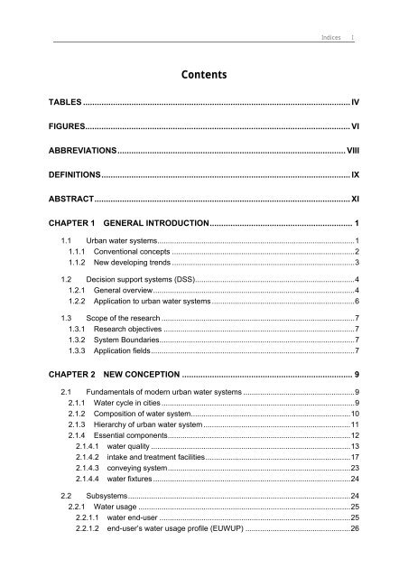 Chapter 3 Decision Support Model (IUWS-DSM) - Tubdok