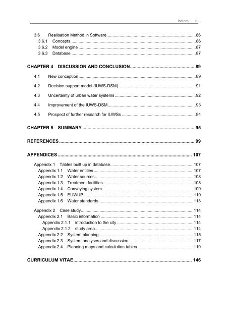 Chapter 3 Decision Support Model (IUWS-DSM) - Tubdok