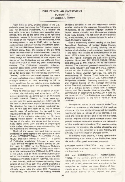 June 1979 - International Philippine Philatelic Society