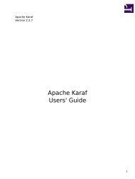 Apache Karaf ${karaf.version} - Maven Central