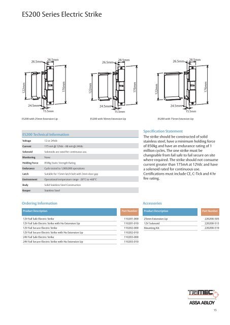 Electromechanical Door Solutions - Door Entry Direct