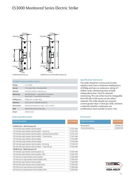 Electromechanical Door Solutions - Door Entry Direct