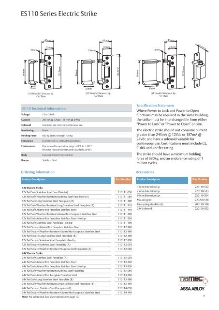 Electromechanical Door Solutions - Door Entry Direct