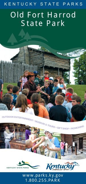 Old Fort Harrod State Park Kentucky State Parks