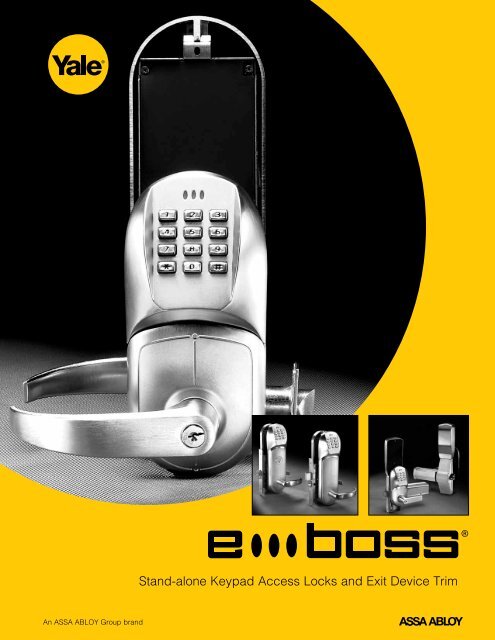 Stand-alone Keypad - ASSA ABLOY Door Security Solutions ...