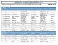 Household Sewage General Permit List - Ohio EPA