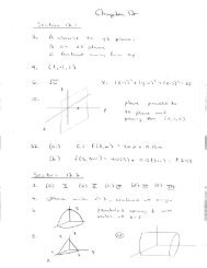 Answers to Even Numbered Homework Problems