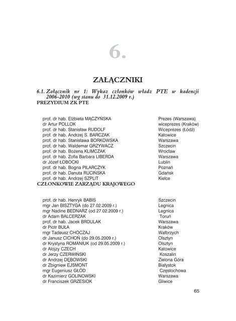 3. biuro zarzÄdu krajowego pte - Wyszukiwanie Organizacji PoÅ¼ytku ...