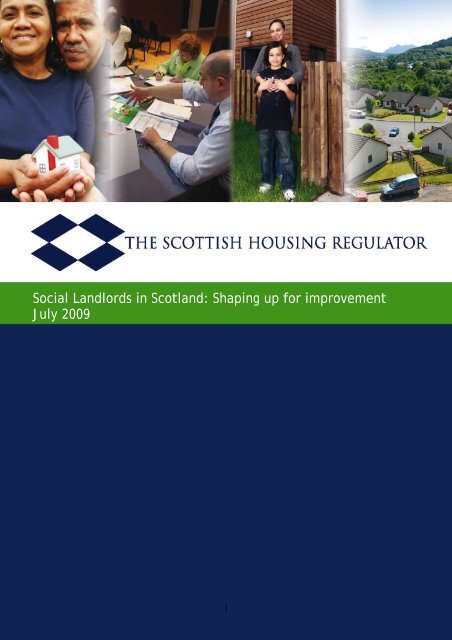 Social Landlords in Scotland: Shaping up for improvement