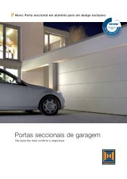 Portas seccionais de garagem - Globalconstroi