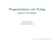 Programmieren mit Prolog