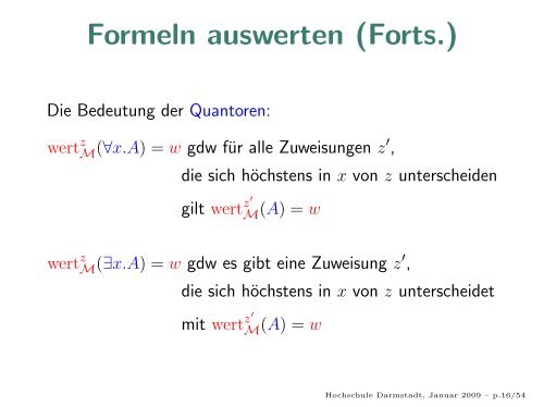 Programmieren mit Prolog