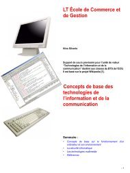 Technologies de l'information et de la communication - internet.lu