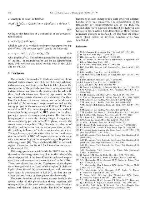 Influence of Coulomb scattering of electrons and holes between ...