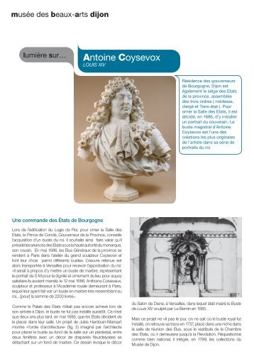 Antoine Coysevox, Louis XIV - MusÃ©e des beaux-arts de Dijon