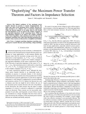 lab reoprt maximum power transfer Experiment on power transfer in electrical circuits_lab_exp_6_reportpdf 10561538/preature_labpdf pdf file 11 maximum power transfer theorem. lab reoprt maximum power transfer Experiment on power transfer in electrical circuits_lab_exp_6_reportpdf 10561538/preature_labpdf pdf file 11 maximum power transfer theorem.