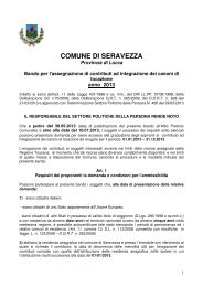 CONTRIBUTI AFFITTO BANDO 2013.pdf - Comune di Seravezza