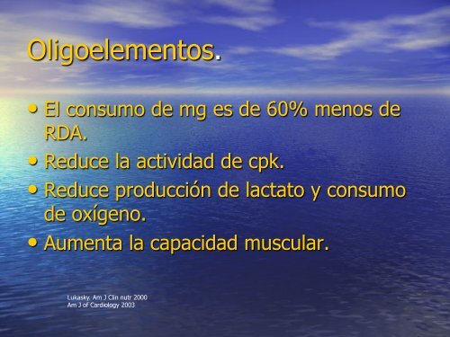 Indicaciones de suplementos nutricionales e impacto. Norbel ...