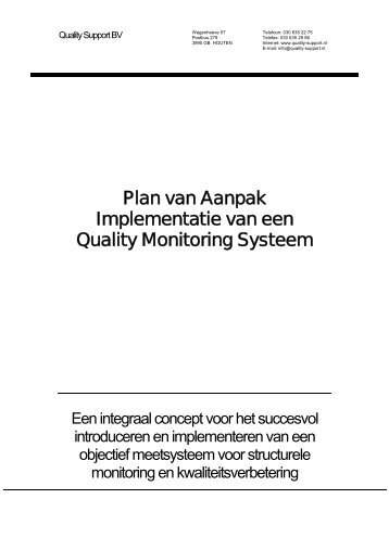 Implementeren van een Quality Monitoring proces - Callcenter ...