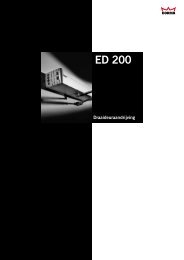 Catalogus DORMA Elektrische deurpomp ED200