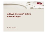 Kronenrad Anwendungsbeispiele - ASSAG :: Antriebstechnik